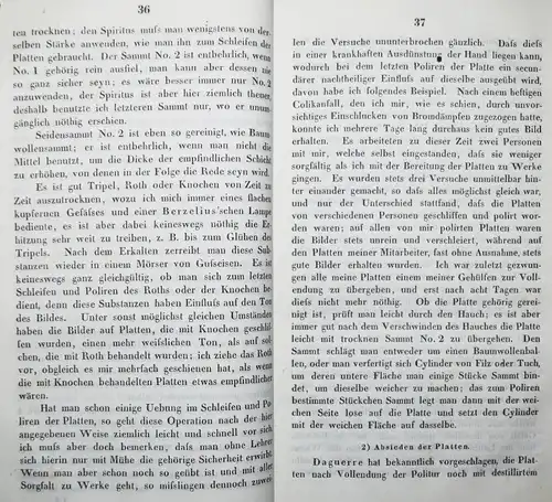 Knorr, Practische Bemerkungen zur DAGUERREOTYPIE - 1845 ASTRONOMIE