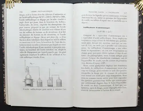 DAVANNE BARRESWIL - CHIMIE PHOTOGRAPHIQUE 1854 - PHOTOGRAPHIE / CHEMIE