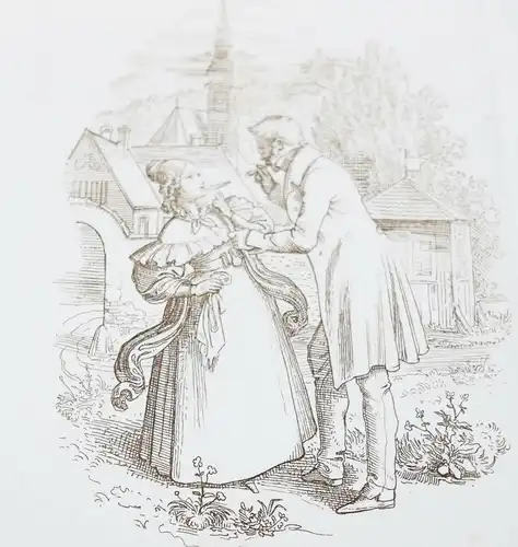 Feuchtersleben, Album von Radierungen von M. v. Schwind ALMANACH um 1850