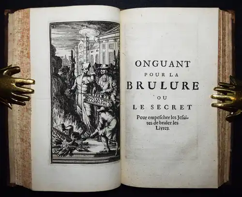 Le Maistre de Sacy, Les enluminures...des Jesuites - 1683  JESUITEN JANSENISMUS