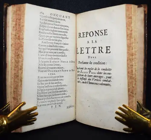 Le Maistre de Sacy, Les enluminures...des Jesuites - 1683  JESUITEN JANSENISMUS