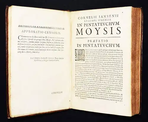 Jansenius, Pentateuchus sive...in quinque libros Moysis 1649 BIBEL THORA JUDAICA