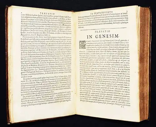 Jansenius, Pentateuchus sive...in quinque libros Moysis 1649 BIBEL THORA JUDAICA