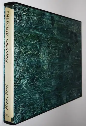 HANS ERNI – Senghor, Esquisses africaines + ORIGINAL-ZEICHNUNG SIGNIERT