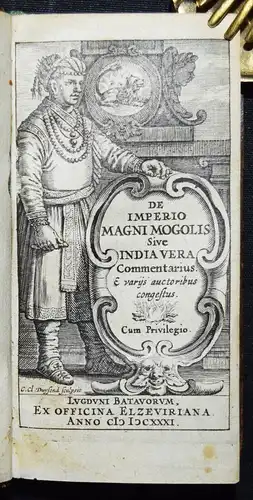 Laet, De imperio magni Mogolis - Elzevir 1631 - MOGULREICH