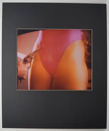 Sackmann, On TV SIGNIERT NUMMERIERT Nr. 2 von 10 Ex. C-Prints auf Fujicolor