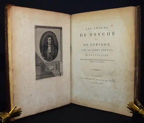La Fontaine, Les amours de Psyché et de Cupidon 1795  J.-M. Moreau ROKOKO