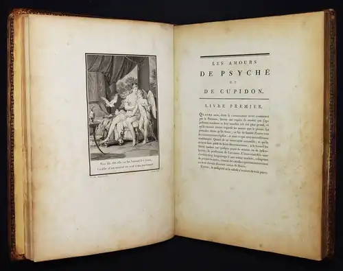 La Fontaine, Les amours de Psyché et de Cupidon 1795  J.-M. Moreau ROKOKO