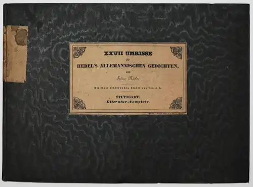 Nisle, XXVII Umrisse zu Hebel’s Allemannischen Gedichten 1837 - Hebel