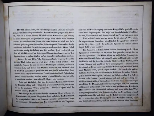 Nisle, XXVII Umrisse zu Hebel’s Allemannischen Gedichten 1837 - Hebel