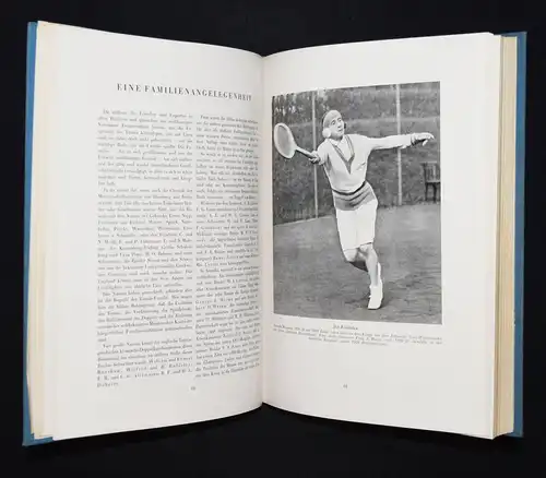 Reznicek, Tennis, das Spiel der Völker - 1932 ERSTE AUSGABE - SPORT