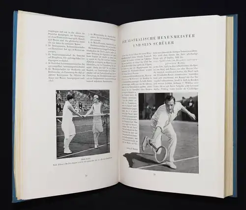 Reznicek, Tennis, das Spiel der Völker - 1932 ERSTE AUSGABE - SPORT