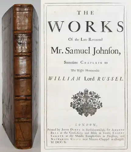 Johnson, Works -  1710 FOLIO-GESAMTAUSGABE - ENGLAND - POLITIK - Großbritannien