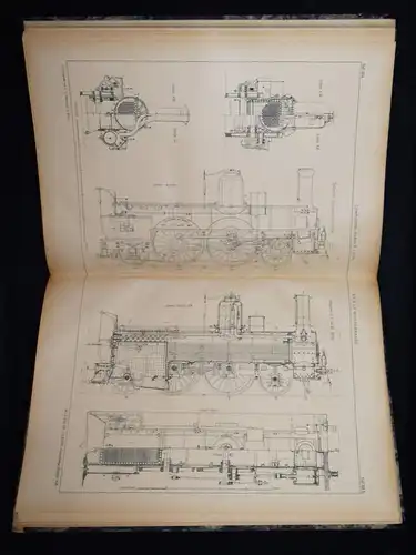 Leber, Das Eisenbahnwesen in Frankreich... 1880 EISENBAHN FRANKREICH BRÜCKENBAU