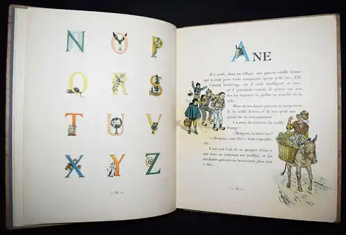 Lemaitre. ABC. Avec des images de Job. Tours 1921  MÄRCHENBILDERBUCH