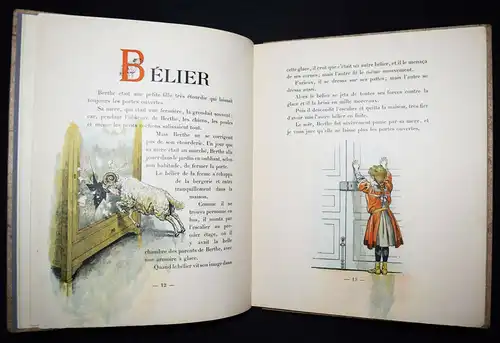 Lemaitre. ABC. Avec des images de Job. Tours 1921  MÄRCHENBILDERBUCH