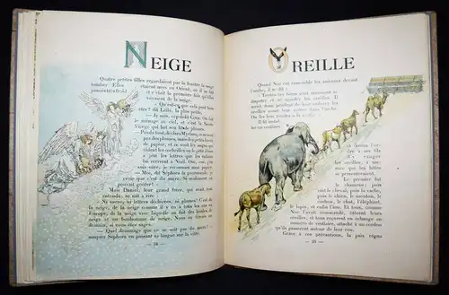 Lemaitre. ABC. Avec des images de Job. Tours 1921  MÄRCHENBILDERBUCH