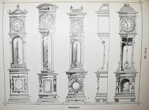 Krauth, Die gesamte Möbelschreinerei 1898 HOLZBEARBEITUNG SCHREINEREI TISCHLER