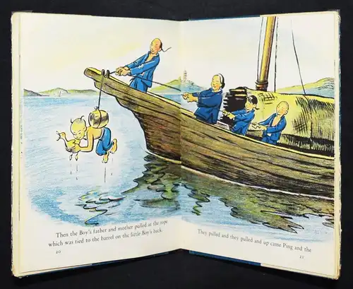 Flack, The story about Ping - 1940 - CHILDREN BOOK AMERIKANISCHES KINDERBUCH