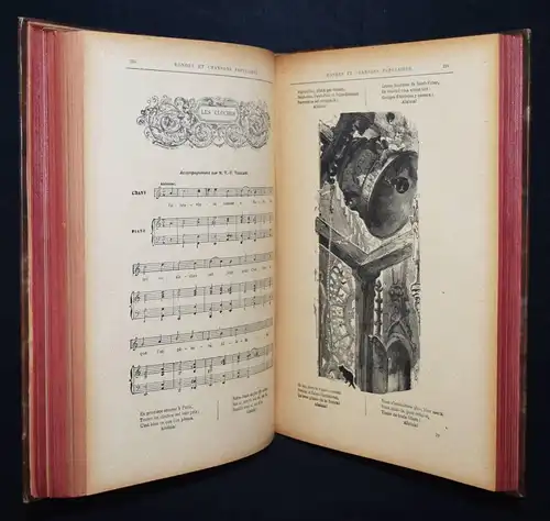 Verrimst, Rondes et chansons populaires illustrées ~ 1880 VOLKSLIEDER-SAMMLUNG