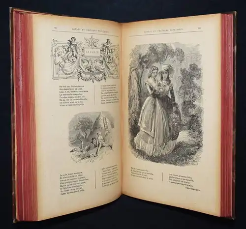 Verrimst, Rondes et chansons populaires illustrées ~ 1880 VOLKSLIEDER-SAMMLUNG