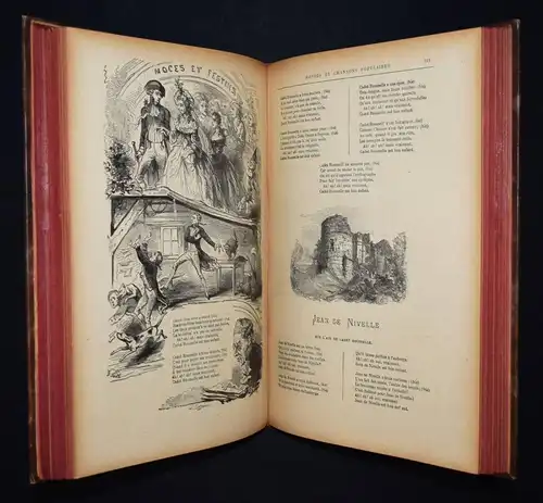 Verrimst, Rondes et chansons populaires illustrées ~ 1880 VOLKSLIEDER-SAMMLUNG