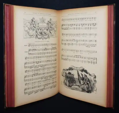 Verrimst, Rondes et chansons populaires illustrées ~ 1880 VOLKSLIEDER-SAMMLUNG