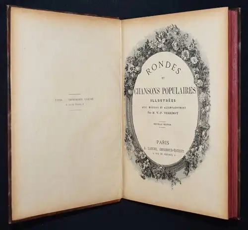 Verrimst, Rondes et chansons populaires illustrées ~ 1880 VOLKSLIEDER-SAMMLUNG