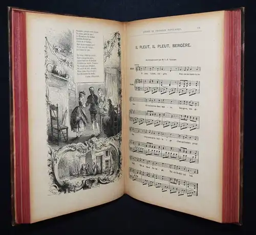 Verrimst, Rondes et chansons populaires illustrées ~ 1880 VOLKSLIEDER-SAMMLUNG