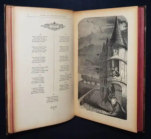 Verrimst, Rondes et chansons populaires illustrées ~ 1880 VOLKSLIEDER-SAMMLUNG