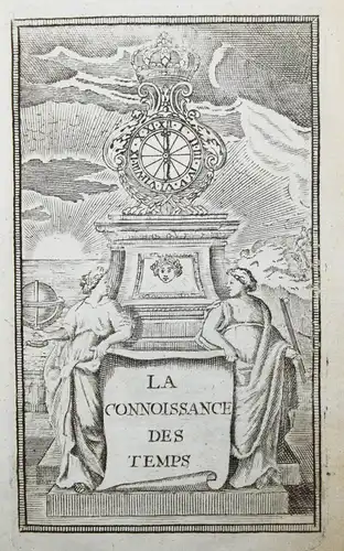 Lieutaud, Connoissance des temps pour l’Annee 1711 ASTRONOMIE STERNBILDER