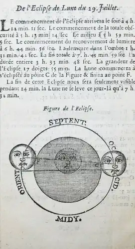 Lieutaud, Connoissance des temps pour l’Annee 1711 ASTRONOMIE STERNBILDER