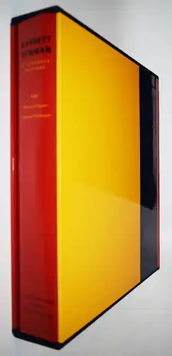 Shiff, Barnett Newman WERKVERZEICHNIS RAISONNE WERKSCHAU VERZEICHNIS