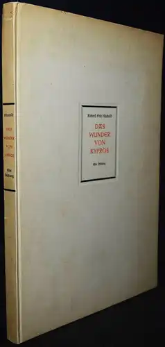 Haubold - Das Wunder von Kypros - 1939 - Schöner Pressendruck von Wilhelm Adam