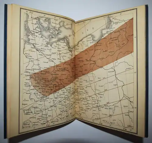 Zenker, Sichtbarkeit und Verlauf der totalen Sonnenfinsternis 1887 ASTRONOMIE