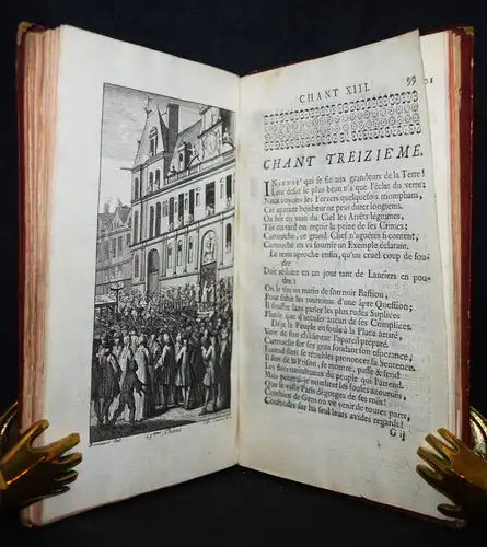 Grandval, Le vice puni, ou Cartouche -Merville 1728 VOLEURS RÄUBER ROBBER GANGS