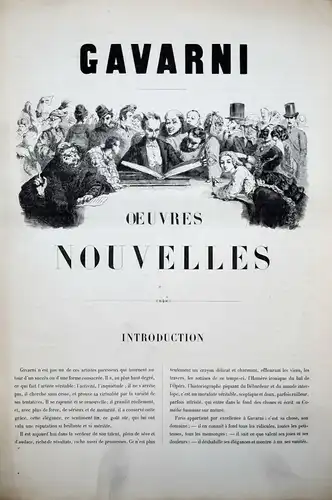 KARIKATUREN CARICATURES - Garvani, Oeuvres nouvelles. Les maris me...