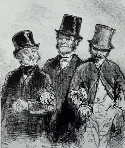 KARIKATUREN CARICATURES - Garvani, Oeuvres nouvelles. Les maris me...