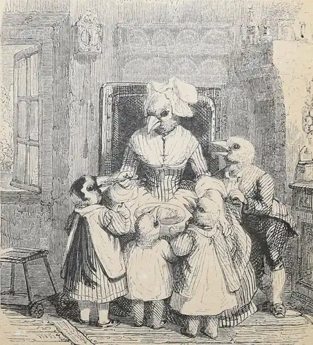 Florian, Fables - 1845 - FABELN La Motte-Houdart, Aubert, Boisard, Richer,