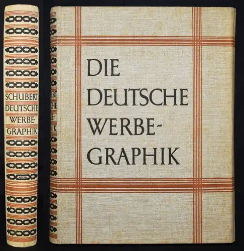 Schubert, Die deutsche Werbegraphik 1927 REKLAME WERBUNG PLAKATKUNST