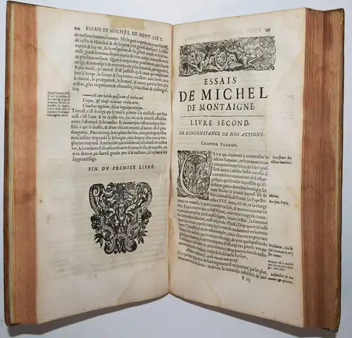 Montaigne, Les Essais - 1652 - FOLIO-AUSGABE