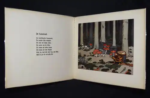 JUGENDSTIL-KÜNSTLERBILDERBUCH um 1925 - Volkmann. Strabantzerchen. Köln -