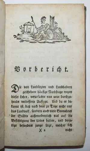 Kräutermann, Lehre von den untrüglichen Kennzeichen des Urins 1788 SÄFTELEHRE