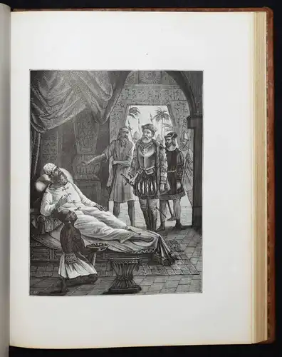 Camões, Os Lusiadas 1878 -  ERSTE AUSGABE - Holzstiche von E. DECHAMPS Camoes