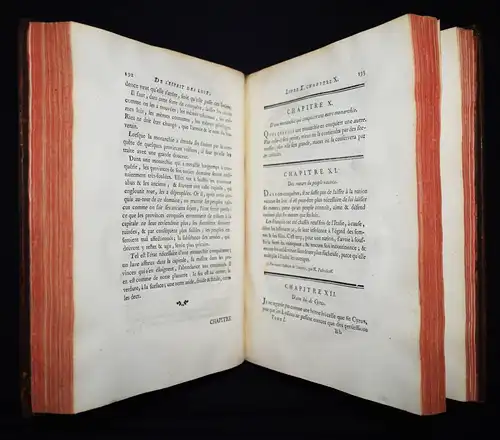 Montesquieu, Oeuvres - 1758 - Rare édition in-quarto