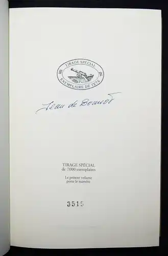 Maury, Les Forêts de la Gaule et de l’ancienne France. Bonnot 1994 SIGNIERT