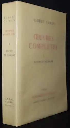 Camus - Oeuvres complètes - 1961-1965 - ORIGINAL-FARBLITHOGRAPHIEN