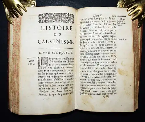 Maimbourg, Histoire du Calvinisme 1682 GESCHICHTE DES CALVINISMUS - JESUITEN