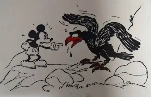 Disney. Minni-Maus und das Entlein. Zürich, Bollmann 1939  POP-UP