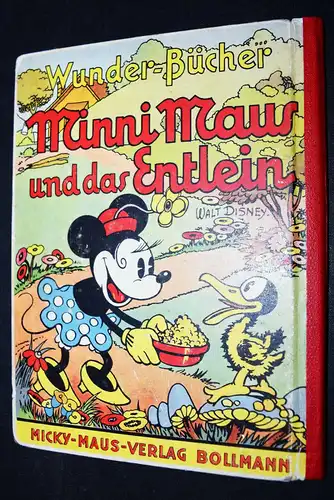 Disney. Minni-Maus und das Entlein. Zürich, Bollmann 1939  POP-UP